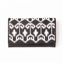 Load image into Gallery viewer, Ikat leather wallet
