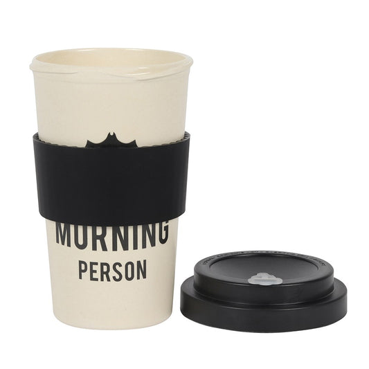 Not a Morning Person Bamboo Eco Travel Mug