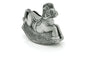 Rocking horse Money Box Pewter Finish