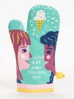 Oven Mitt - Lets Eat Your Feelings Too - Tigerlily Gift Store