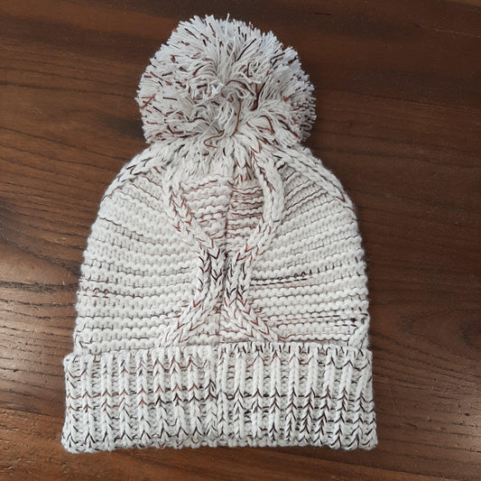 Sam Fleck Beanie: White