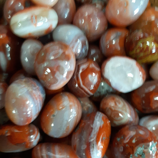 Tibetan/Morrocan Agate Tumbled Stone