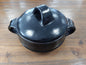 Lombok Black Terractter Oval Casserole Dish -21cm