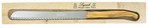 Bread Knife: Olive Wood - Tigerlily Gift Store