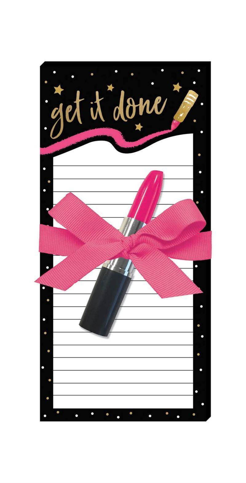 Get it Done - Magnetic List Pad with Pen - Tigerlily Gift Store