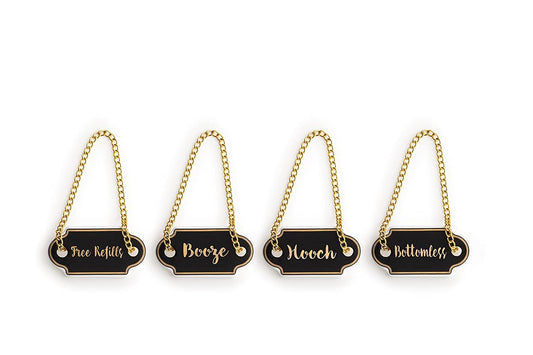 Rosanna Jet Setter, Decanter Tags - Tigerlily Gift Store