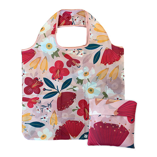 Reusable Fold Out Bag Aotearoa Bloom