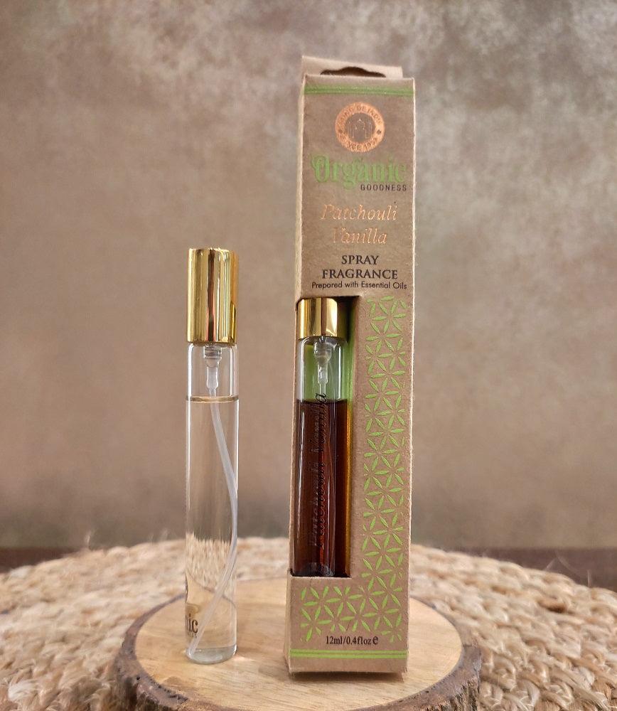 Perfume Spray Patchouli Vanilla Organic Goodness