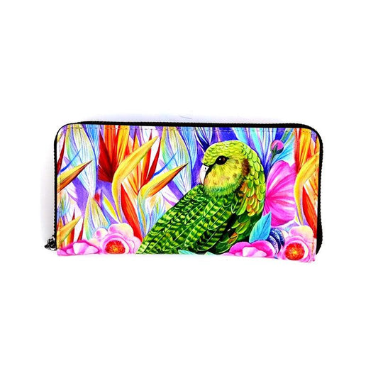 Kakapo Leather Purse