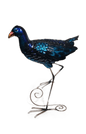 Freestanding Pukeko Crouching - large