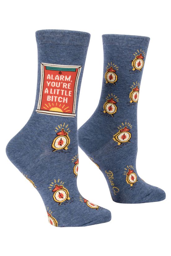 Women's Socks -Alarm Bitch