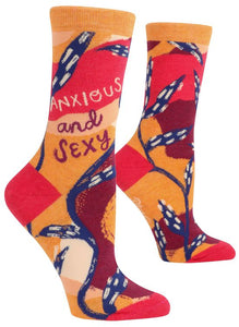 Women's Socks - Anxious And Sexy
