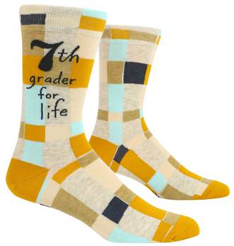 Men's Socks - 7th Grader For Life