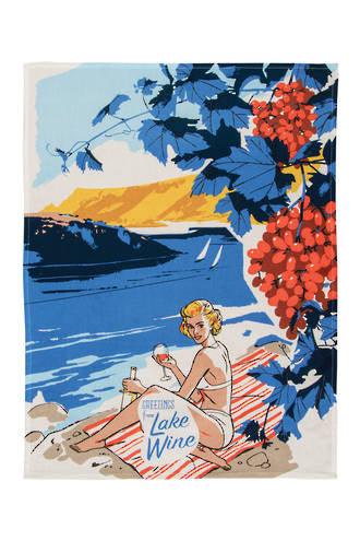 Tea Towels - Lake Wine