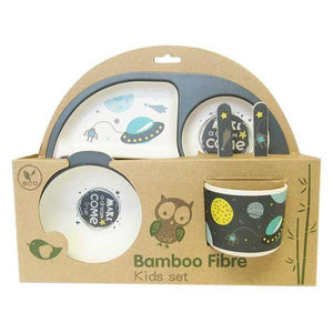 Bamboo Kids PlateSet Space - Tigerlily Gift Store