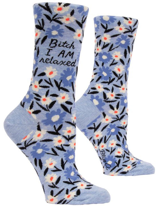 Women's Socks -Bitch I AM Relaxed