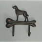 Metal Dog & Bone Wall Hooks