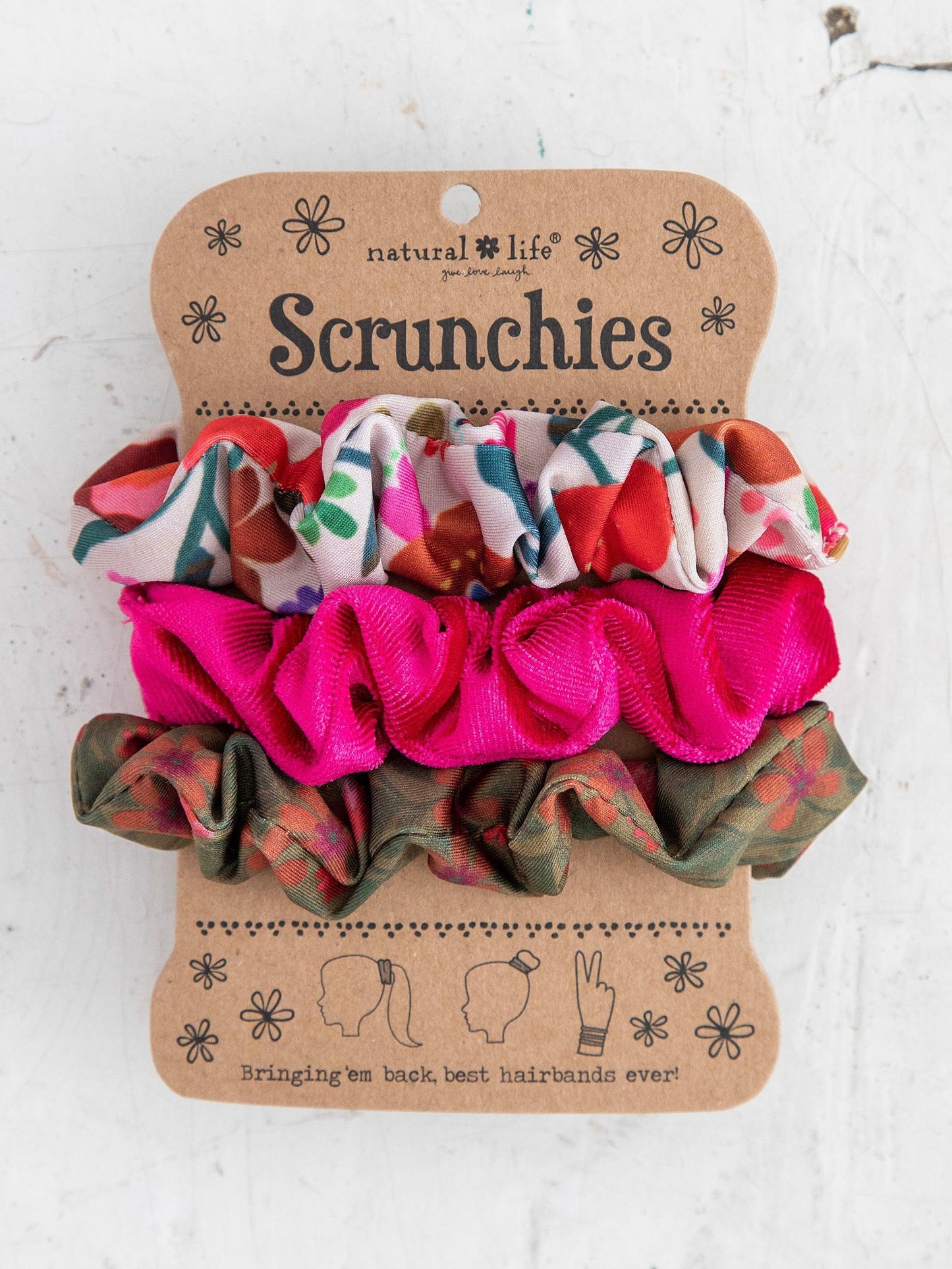 Scrunchies Floral Set 3