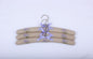 Lavender linen coat hangers