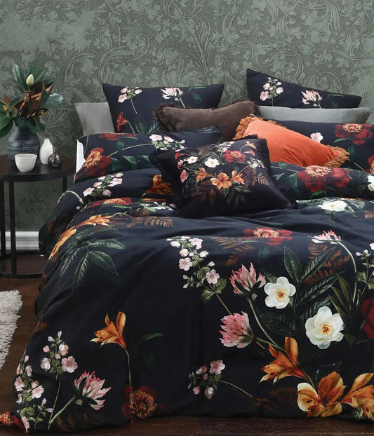 Isola Duvet Set Ebony