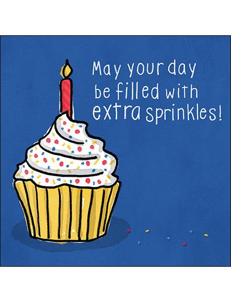 Extra Sprinkles Birthday Card