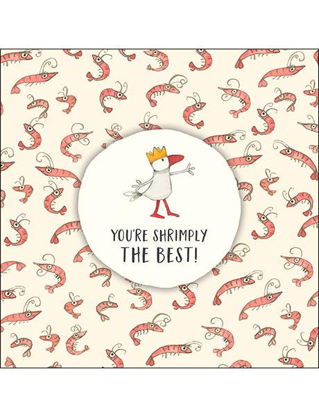 You’re shrimply the best! Card