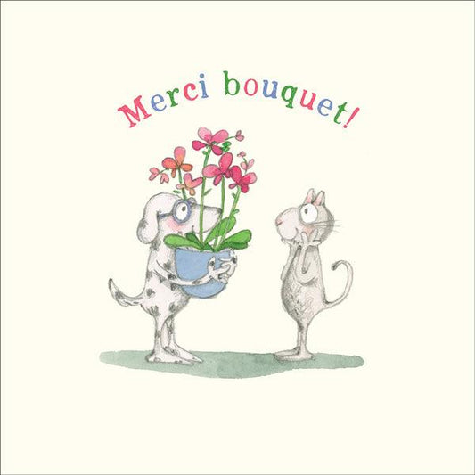 Merci Bouquet! Card