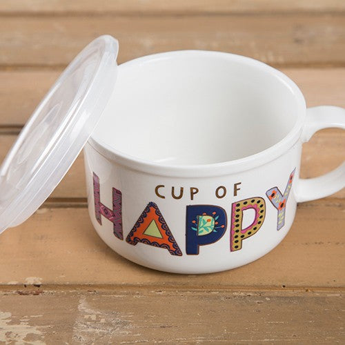 Mug Soup Cup Of Happy
