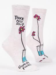 Women's Socks - Take No Shit - Tigerlily Gift Store