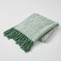 Forest Green Herringbone Throw