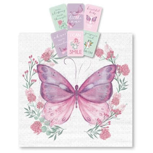 Butterfly Milestone Muslin & Cards Set - Tigerlily Gift Store