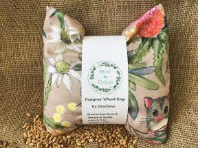 Designer Wheat Bag: Possum & Petals