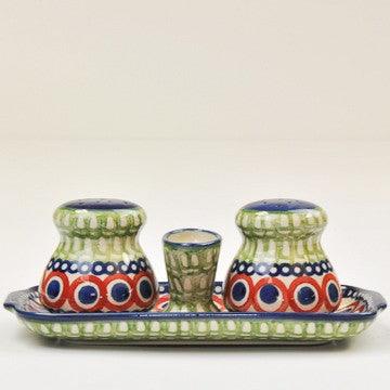 Salt & Pepper Set Color Love Olive/Navy