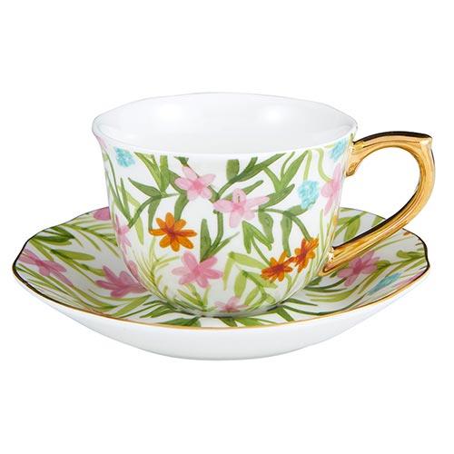 Teacup & Saucer - Floral