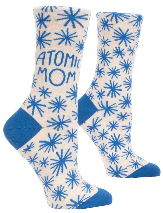 Women's Socks -Atomic Mom