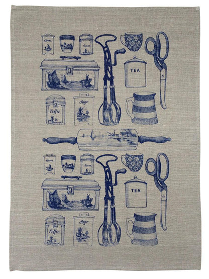 Natural linen Olveston Tea Towel