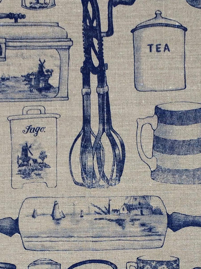 Natural linen Olveston Tea Towel