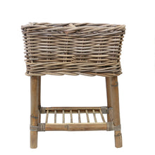 Load image into Gallery viewer, Rattan Basket Planter
