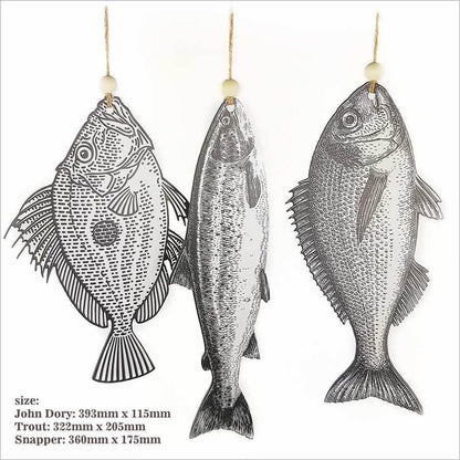 Printed Vintage Fish - Tigerlily Gift Store
