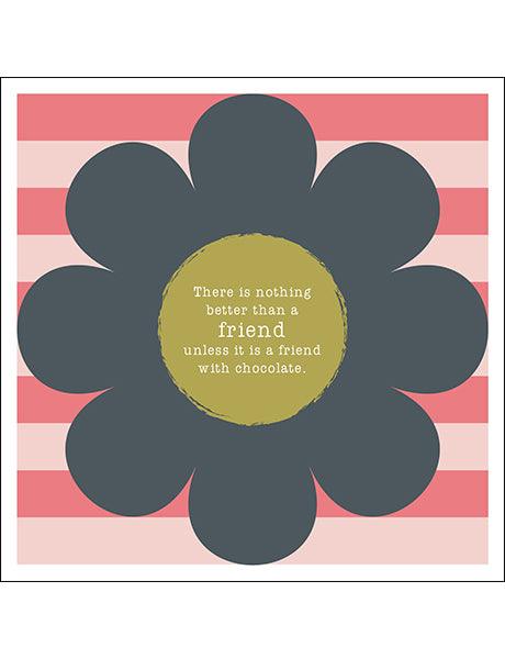 Chocolate Friendship Card - Tigerlily Gift Store