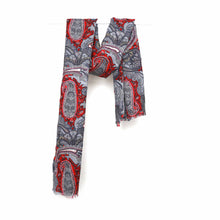 Load image into Gallery viewer, Merino Embroidered Scarf
