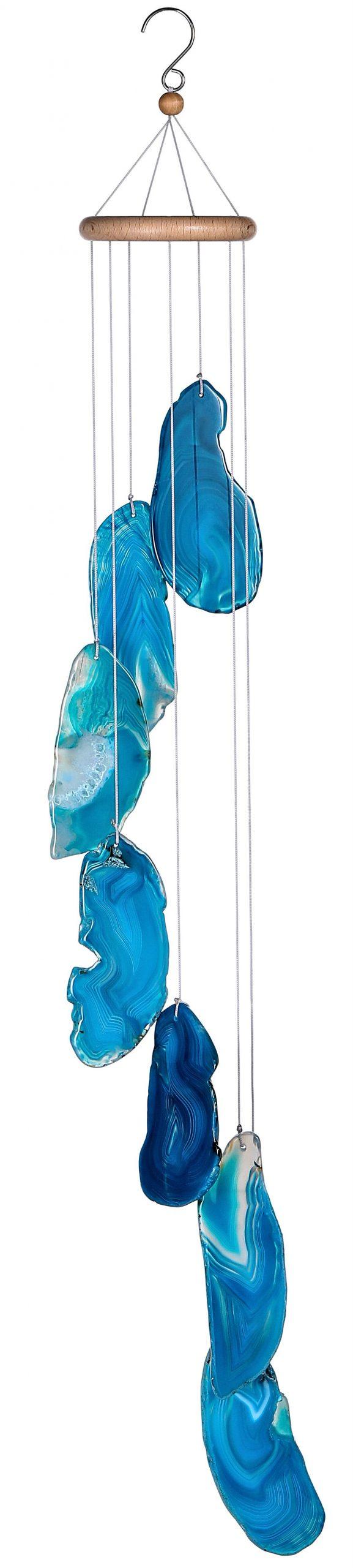 Blue Agate Windchime - Tigerlily Gift Store