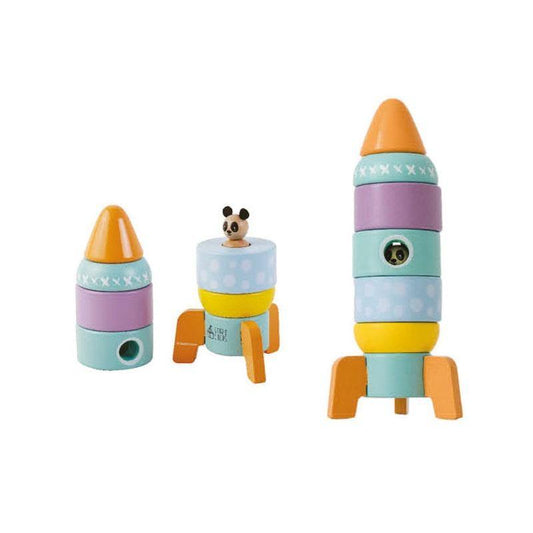 Rocket Tower Toy - Tigerlily Gift Store