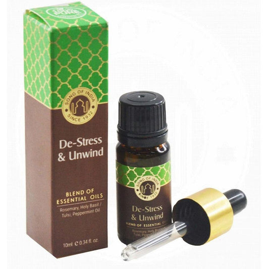 De-Stress & Unwind Essential Oil 10ml with Dropper