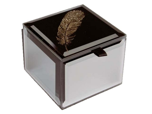 Feather Mini Trinket Box