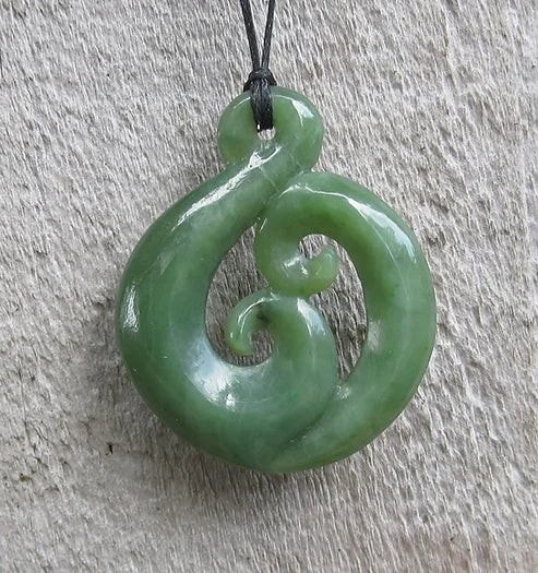 Double Koru Greenstone