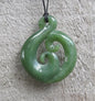 Double Koru Greenstone