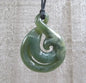 Single Twist Koru Greenstone
