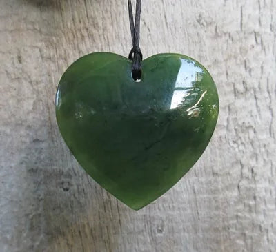 Greenstone Heart Pendant
