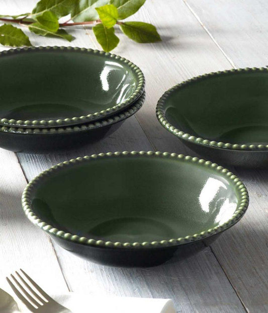 Bobble Pasta Bowl Green - Tigerlily Gift Store